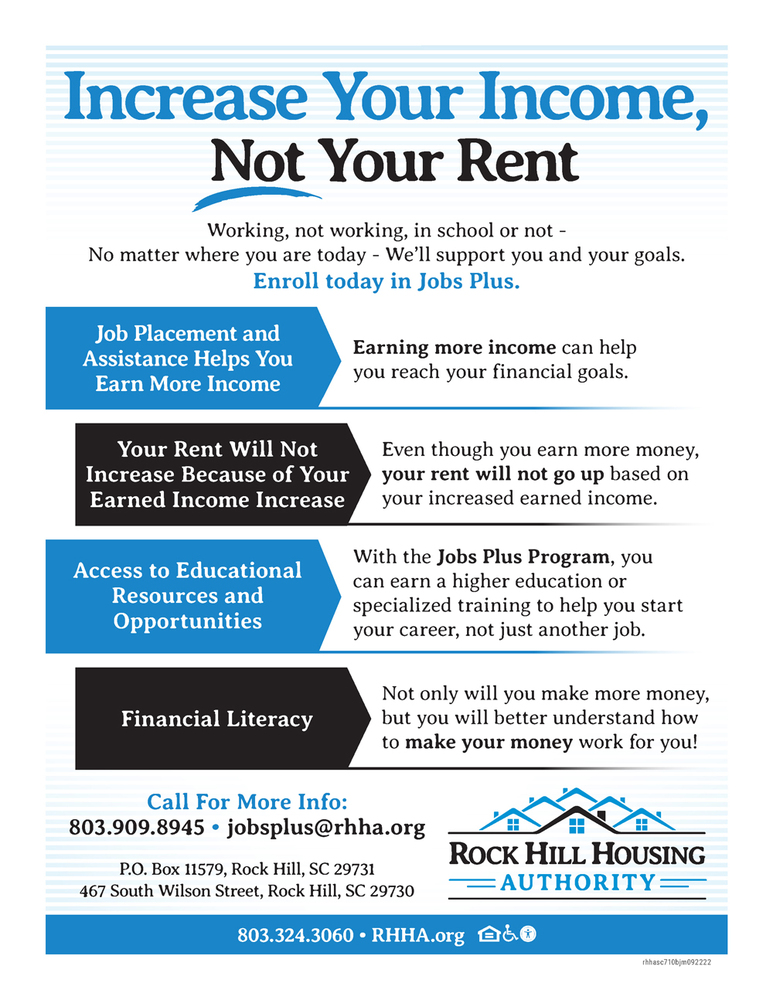 Jobs Plus Flyer. All information from this flyer is listed above.