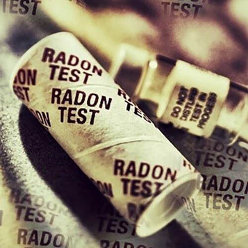 A Radon Testing Kit. 