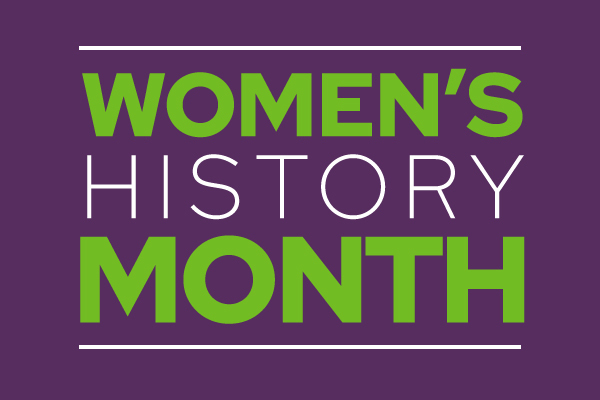 Women's History Month Image.