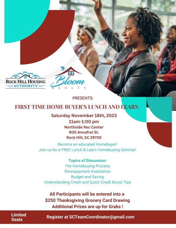 First Time Homebuyer flyer, all information in this flyer is found in the text above. 