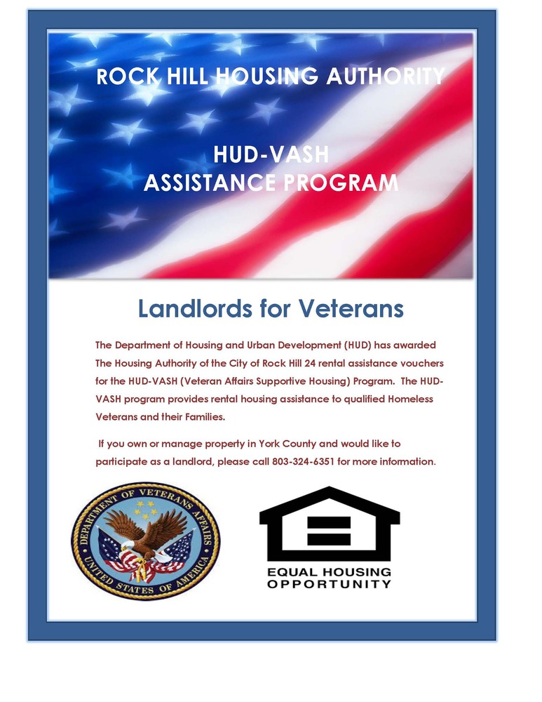 Landlords for Veterans flyer