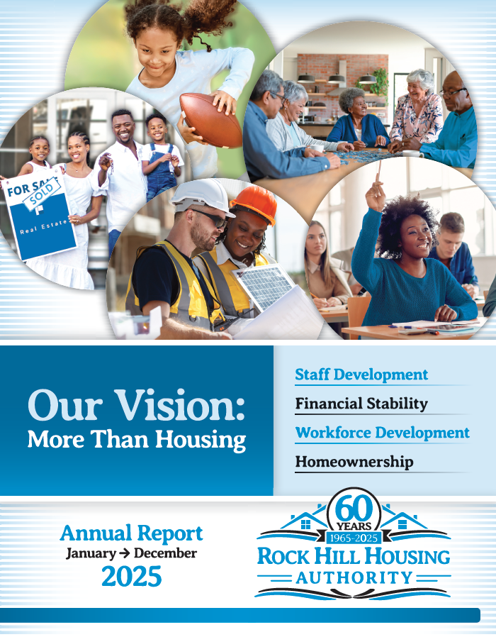 Rock Hill Housing Authority Performance Report 2025 Cover - Click to view report.