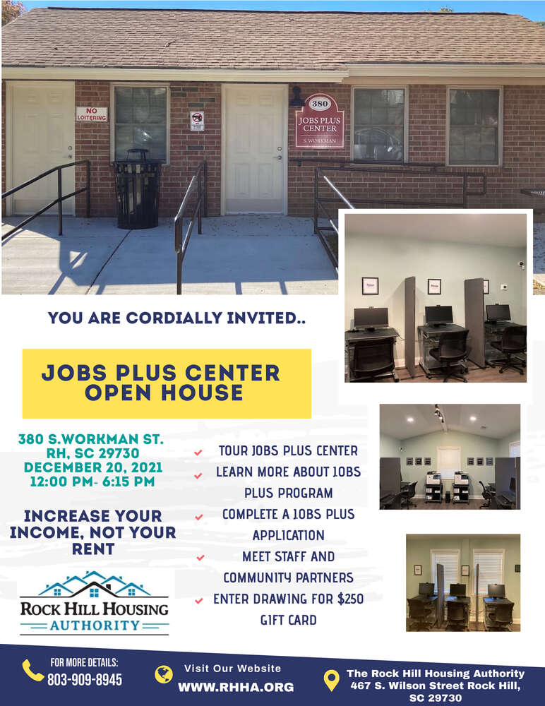 Jobs Plus Open Flyer