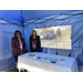 2 women standing at the DSS table