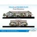 Front Elevations of Building C and Building E.